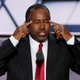 Former Republican presidential candidate Ben Carson delivers a speech on the second day of the Republican National Convention on July 19, 2016, at the Quicken Loans Arena in Cleveland.
Alex Wong/Getty Images